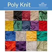 8ft Poly Knit Cloth Drape Panel w/ Sewn Rod Pocket (IFR) by Eastern Mills