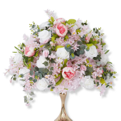 LUXE Rose & Peony Flower Ball Mixed Table Centerpiece - 28 Inches