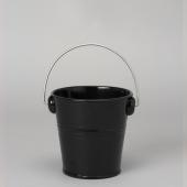 Decostar™ "Metal Pail Bucket 4¼"" -  24 Pieces - Black