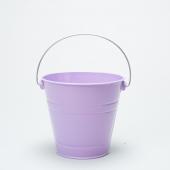 Decostar™ Metal Pail Bucket 5½ "- Lavender - 12 Pieces