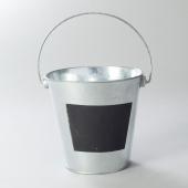 Decostar™ Metal Pail Bucket with Chalk Board 5¾" - 12 Pieces