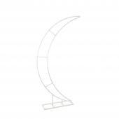 DECOSTAR™ Metal Moon Arch 36" x 10" x 79" - White