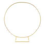 Simple Modern Circle Arch 84" - Gold
