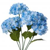 Decostar™ Artificial Hydrangea Bouquet 22½" Blue