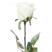 Decostar™ Artificial Deluxe Rose Bud Single 28" - 24 Pieces - Cream