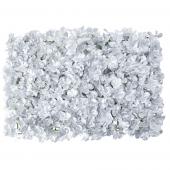 Decostar™ Silver Artificial Flower Mat 24"