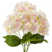 18" Blush Artificial Hydrangea Bouquet