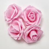 Decostar™ Foam Rose 2 3/8" - 50 Piece Bag - Pink