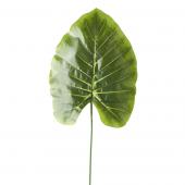 Artificial Monstera Type Leaves - (12 Pieces) -  9" x 24" Green
