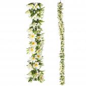 Artificial Mixed Greenery Garland - Style D - 62" Long