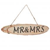 Decostar™ Wooden "MR & MRS" Sign