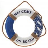 Decostar™ Decorative Wooden Life Preserver