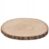 DECOSTAR™ 15in Natural Wood Slices - Brown