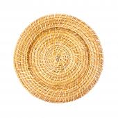 Decorative Rattan Charger Plate - 13" - 8 Pieces