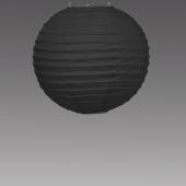 Decostar™ Paper Lantern 8" - Black - 36 Pieces