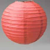 Decostar™ Paper Lantern 18" - Coral - 24 Pieces