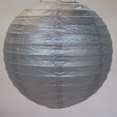 Decostar™ Paper Lantern 18" - Silver - 24 Pieces