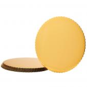 Decostar™ Foil Covered Cake Board 14" - 6 Pieces - Gold