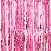 Hot Pink Sequin Curtain 4ft x 8ft Glittery Backdrop for Photography Great  Gatsby Decorations Party