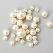 Decostar™ Assorted Sizes Pearls - Ivory