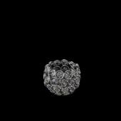 Decostar™ Crystal Ball Votive Candle Holder 3½" - Silver