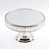 Decostar™ Crystal Cake Stand - Silver