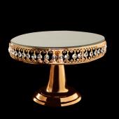 Decostar™ Crystal Cake Stand - Gold