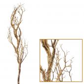 Decostar™ Manzanita Glitter Tree Branch 47"- Gold - 12 Pieces