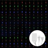 LED Backdrop Lights 600LED lights 12' x 8' - Multicolor