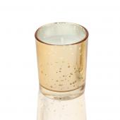 Decostar™ Unscented Poured Glass Votive Candles - 12 Pieces - 2" - Gold