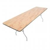 8FT (30" x 96") Plywood Table