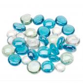 Decostar™ Décor Marbles Mixed - 40 bags - Turquoise Colors
