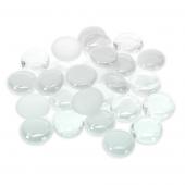 Decostar™ Décor Marbles - 40 Bags - Clear & Clear Frosted