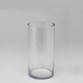 Decostar™ Glass Cylinder Vase 12" - 12 Pieces - Wide