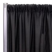 Black Spandex Drape by Eastern Mills - 200GSM - 10ft Extra Wide!