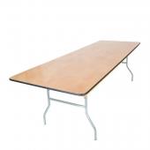 8ft (40" x 96") Plywood Table
