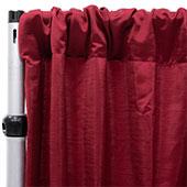 Royal Slub Drape Panel - 100% Polyester - Brick