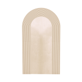 Full Arch Collapsing Chiara Panel w/12" Ripple Edge - Select Your Size!