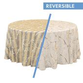 Ivory - Limestone Designer Tablecloths by Eastern Mills- Many Size Options