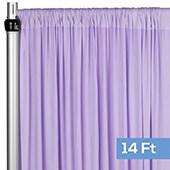 4-Way Stretch Spandex Drape Panel - 14ft Long - Lavender