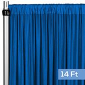 4-Way Stretch Spandex Drape Panel - 14ft Long - Royal Blue