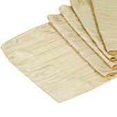 Accordion Crushed Taffeta Table Runner - Champagne