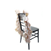 DecoStar™ Chair Tutu -10 Pack - Champagne