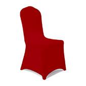 200 GSM Grade A Quality Spandex (Lycra) Banquet & Wedding Chair Cover By Eastern Mills in Red Color