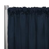 *IFR* 60" Wide Elite Taffeta Drape Panel by Eastern Mills w/ 4"  Sewn Rod Pocket - Charcoal Grey