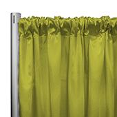 *IFR* 60" Wide Elite Taffeta Drape Panel by Eastern Mills w/ 4"  Sewn Rod Pocket - Lime