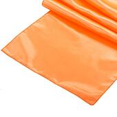 Sleek Satin Runner 14" x 108" - Orange