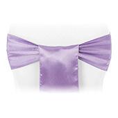 Sleek Satin Sash 6" x 108" - Victorian Lilac/Wisteria