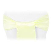 Sleek Satin Sash 6" x 108" - Yellow