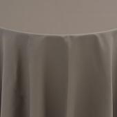 Taupe - Royal Slub Designer Tablecloth - Many Size Options